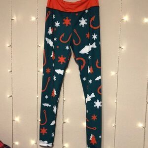 Xlusion Women’s Christmas Fishing Leggings